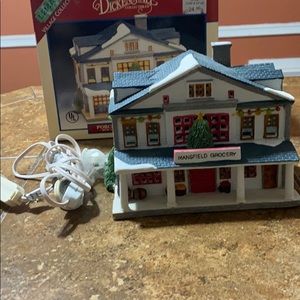 Lemax Dickensvale Village Mansfield Grocery